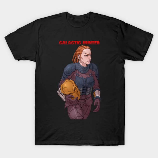 Galactic Game Hunter T-Shirt by RAGS